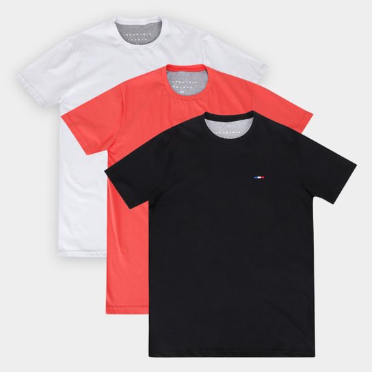 Camiseta Básica Industrie Manga Curta Masculina