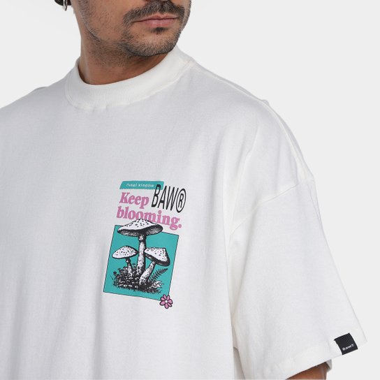 Camiseta Baw Clothing New Over Keep Blooming Masculina