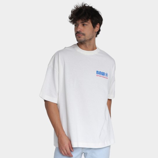 Camiseta Baw Clothing New Over Runner Sport Vintage Masculina
