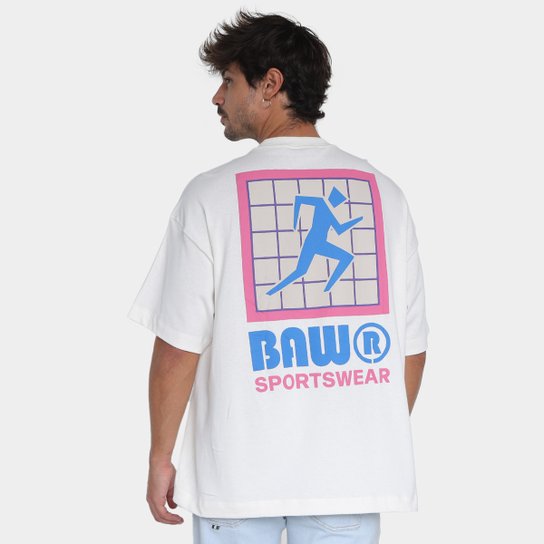 Camiseta Baw Clothing New Over Runner Sport Vintage Masculina