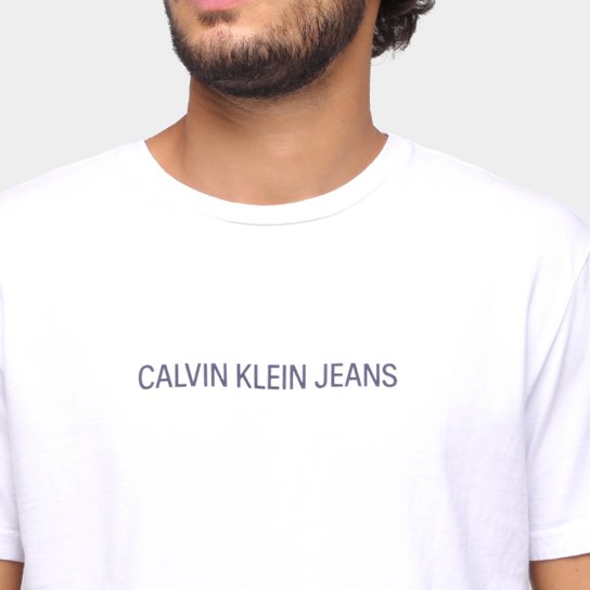 Camiseta Calvin Klein Jeans Logo Masculina