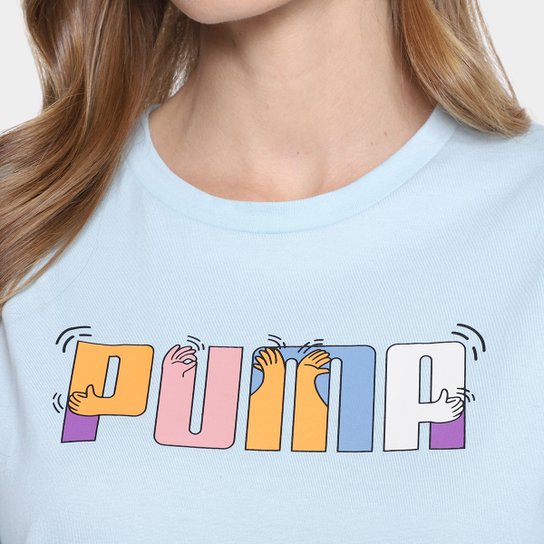 Camiseta Ess+ Graphic Word Feminino