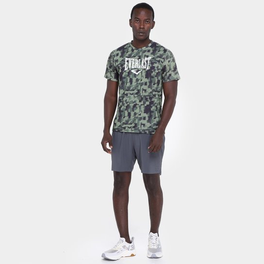 Camiseta Everlast Camuflada Masculina