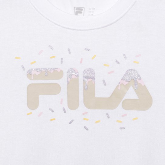 Camiseta Infantil Fila Ice Cream Menina