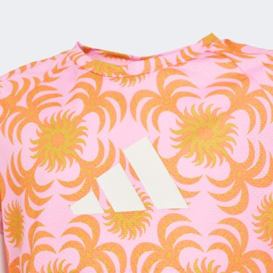 Camiseta Juvenil Adidas Farm Rio Training Manga Curta