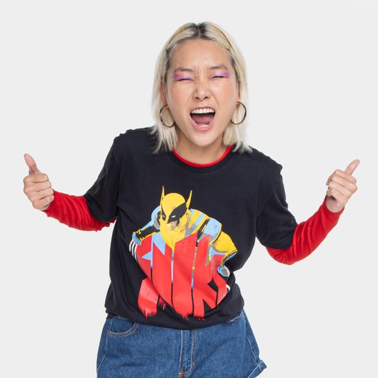 Camiseta Marvel Wolverine Snikt