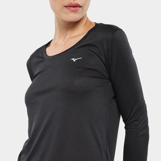 Camiseta Mizuno Nirvana Manga Longa Feminina
