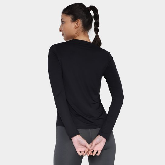 Camiseta Mizuno Pro Uv Manga Longa Feminina