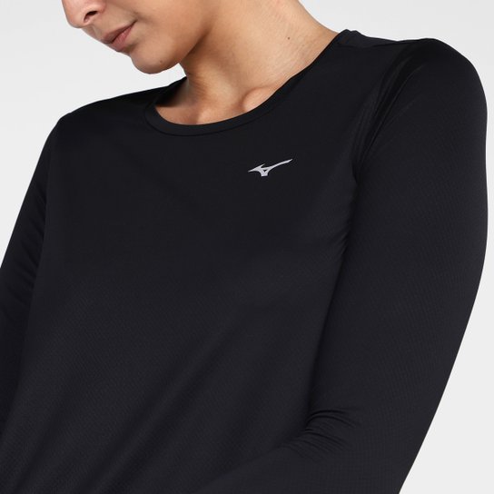 Camiseta Mizuno Pro Uv Manga Longa Feminina