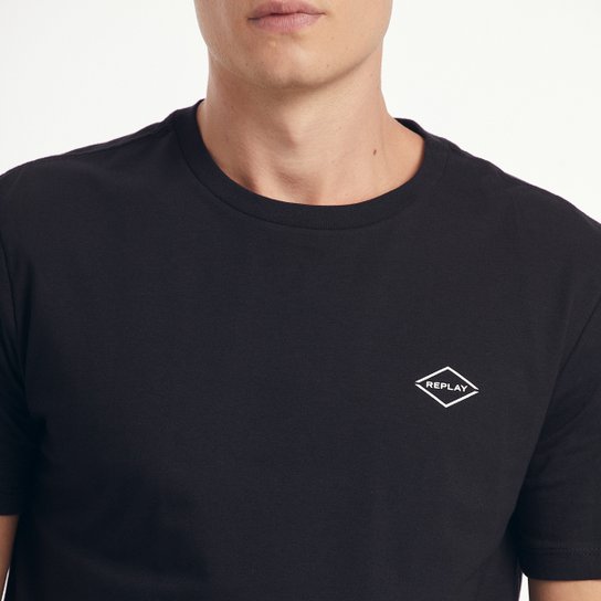 Camiseta Replay Estampada Masculina