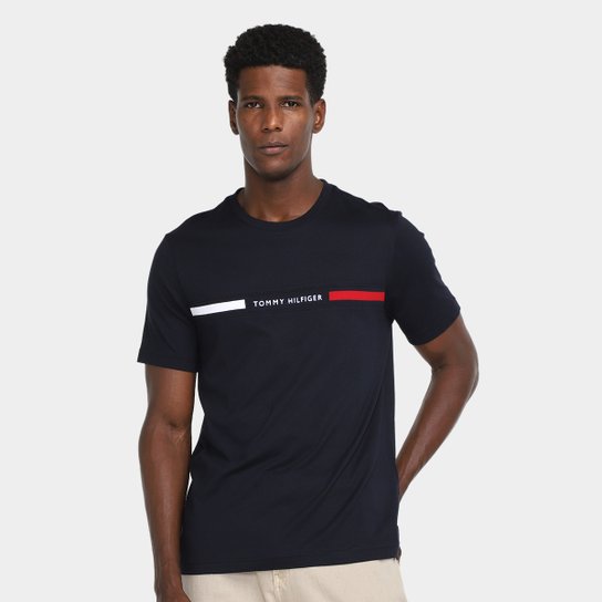 Camiseta Tommy Hilfiger Chest Insert Masculina