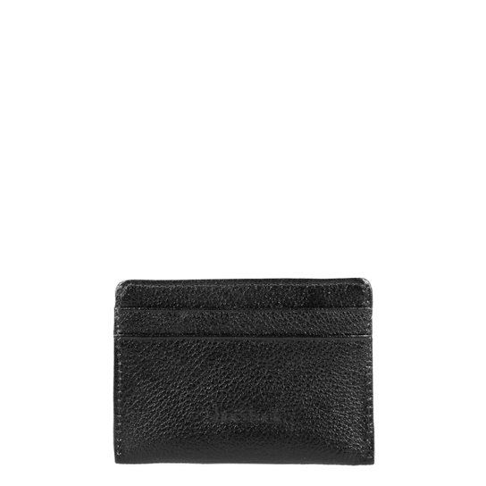 Carteira Shoestock Couro Calabria Mini - Preto
