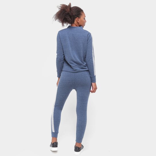 Conjunto Longo Aura Zíper Estrela Feminino