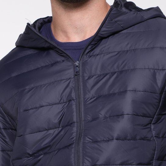 Jaqueta Broken Rules Puffer Capuz Masculina