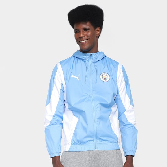 Jaqueta Corta Vento Manchester City 23/24 Hino Puma Masculina