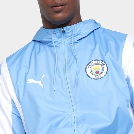 Jaqueta Corta Vento Manchester City 23/24 Hino Puma Masculina