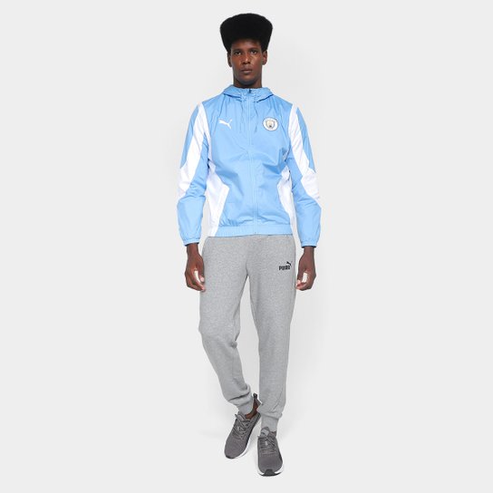Jaqueta Corta Vento Manchester City 23/24 Hino Puma Masculina