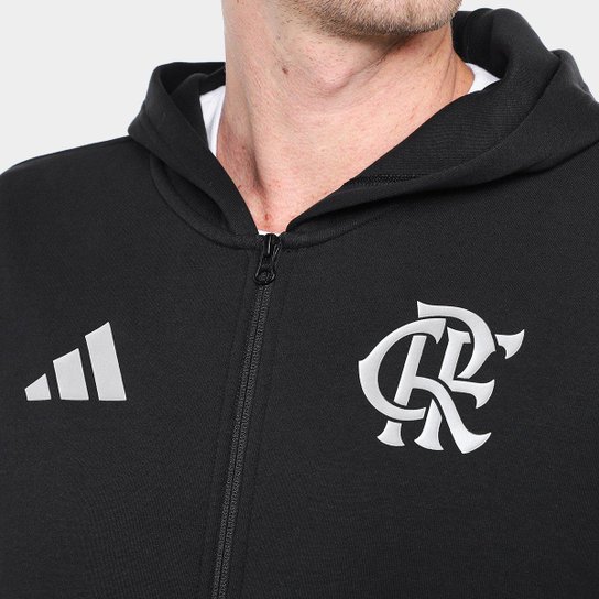 Jaqueta Moletom Flamento 24/25 Hino Adidas Masculina