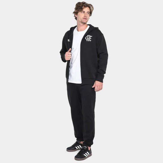 Jaqueta Moletom Flamento 24/25 Hino Adidas Masculina