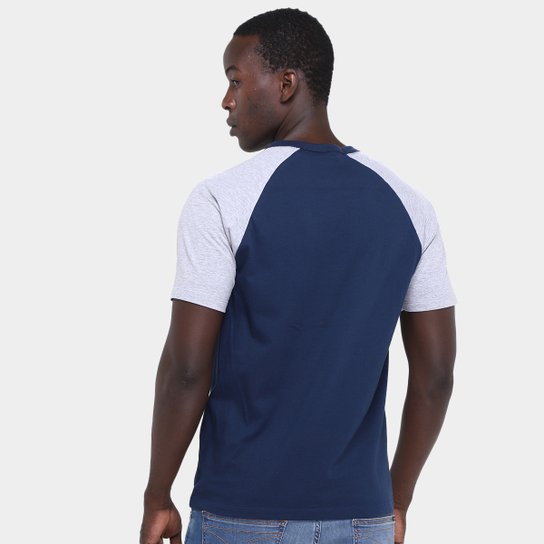 Kit Camiseta Básicos Raglan 2 Peças Masculina