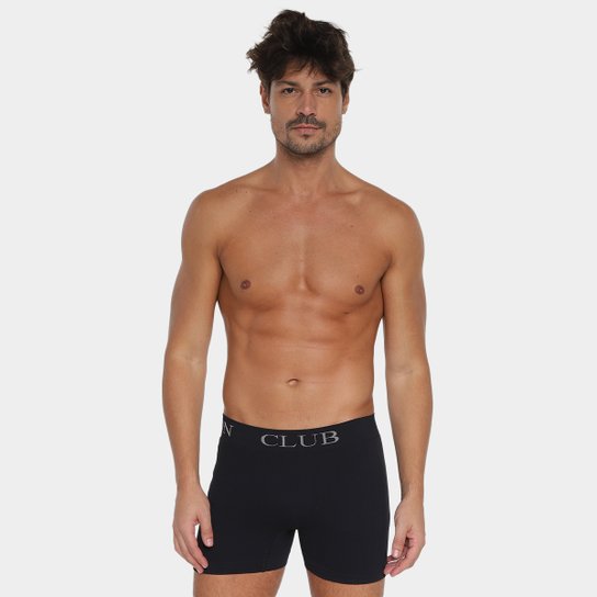 Kit Cueca Boxer Polo London Club Microfibra 10 Peças