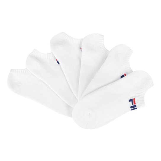 Kit Meia Fila Soquete Light Pack Com 6