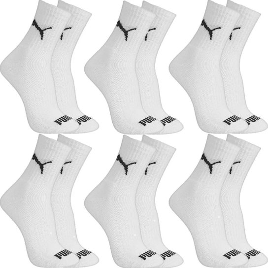 Meia Cano Médio Puma c/ 03 Pares