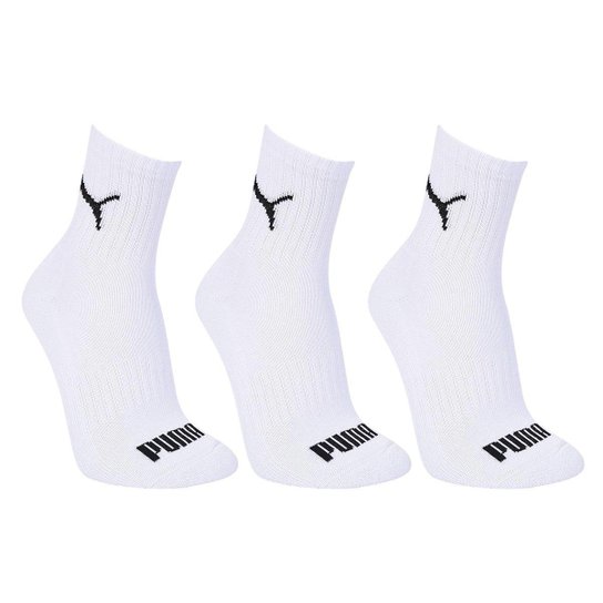 Meia Cano Médio Puma c/ 03 Pares