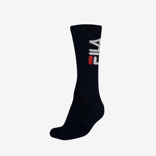 Meia Fila Cano Longo Letter