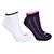 Meia Puma Cano Baixo Dupla c/2 Pares Feminina - Branco+Rosa