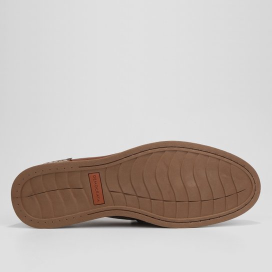 Mocassim Couro Democrata Flow Masculino