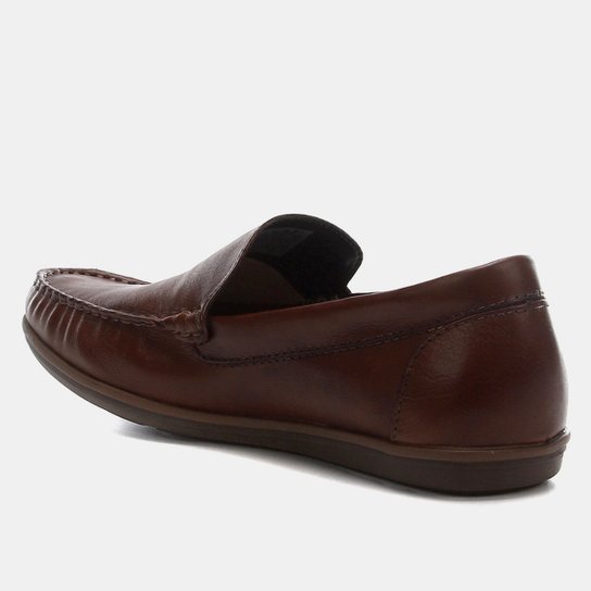 Mocassim Couro Democrata Tag Masculino