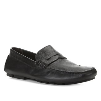 Mocassim Couro Shoestock Gravata Masculino