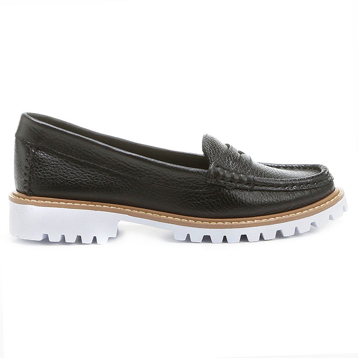 mocassim tratorado feminino