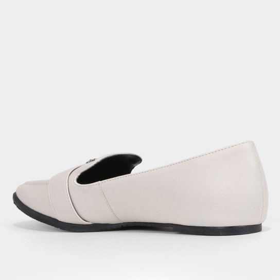 Mocassim Shoestock Fivela Strass Feminino