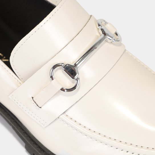 Mocassim Shoestock Metal Tratorado Feminino