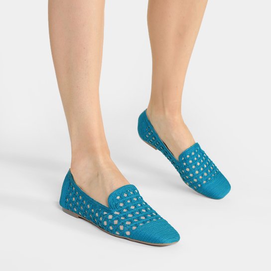 Mocassim Shoestock Tela Crochet