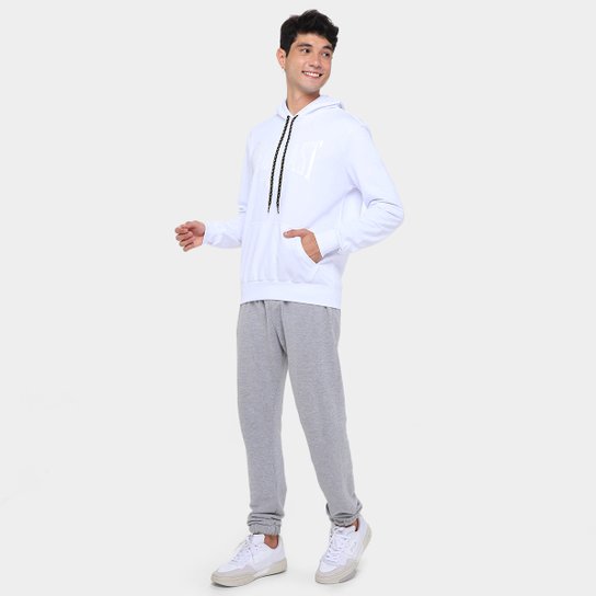 Moletom Everlast Estampado C/ Capuz Masculino