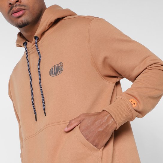 Moletom Orange Basic C/ Capuz Masculino