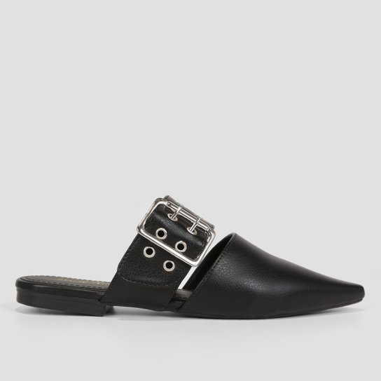 Mule Shoestock Flat Fivela