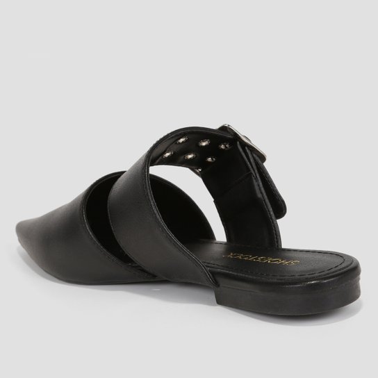 Mule Shoestock Flat Fivela