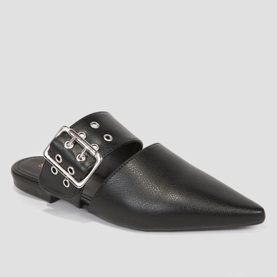 Mule Shoestock Flat Fivela