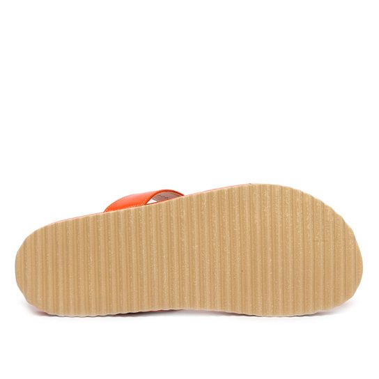 Papete Couro Shoestock Argola Metal