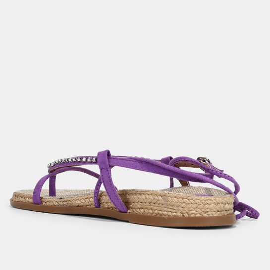 Papete Shoestock Brilho Amarração