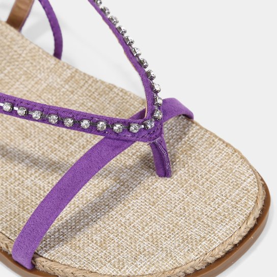 Papete Shoestock Brilho Amarração