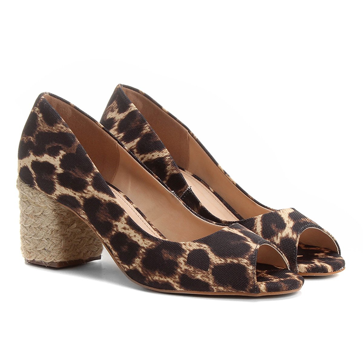 peep toe oncinha