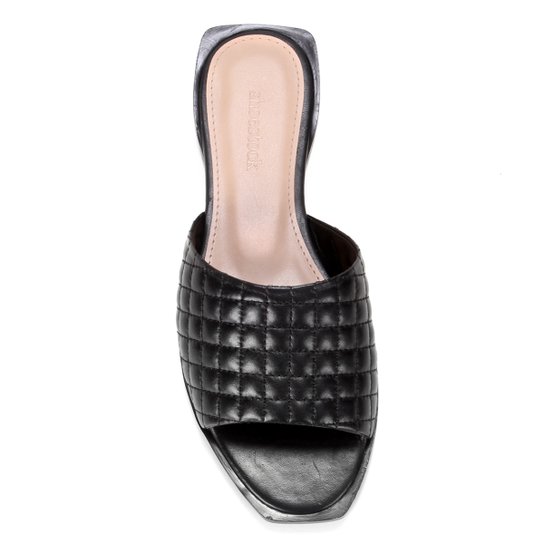 Rasteira Couro Shoestock Slide Matelasssê