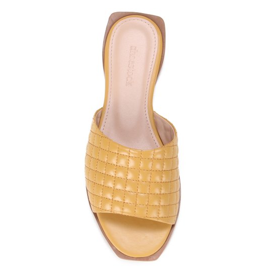 Rasteira Couro Shoestock Slide Matelasssê