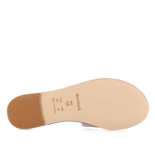 Rasteira Couro Shoestock Slide