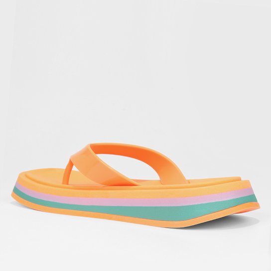 Rasteira Santa Lolla Tricolor Feminina